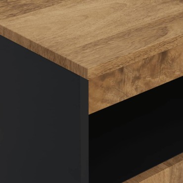 vidaXL Ντουλάπι με 2 Πόρτες 60x33x75cm από Μασίφ Ξύλο Μάνγκο 1 τεμ.