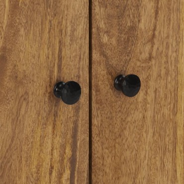 vidaXL Ντουλάπι με 2 Πόρτες 60x33x75cm από Μασίφ Ξύλο Μάνγκο 1 τεμ.