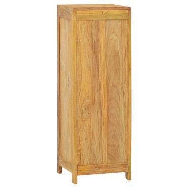 vidaXL Συρταριέρα 30x30x90cm από Μασίφ Ξύλο Teak 1 τεμ.