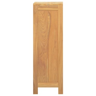 vidaXL Συρταριέρα 30x30x90cm από Μασίφ Ξύλο Teak 1 τεμ.