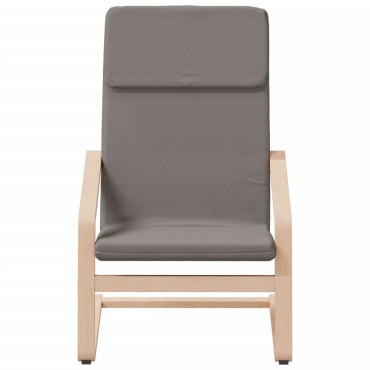 vidaXL Πολυθρόνα Relax Taupe Υφασμάτινη 59x82x98cm 1 τεμ.
