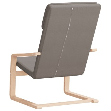 vidaXL Πολυθρόνα Relax Taupe Υφασμάτινη 59x82x98cm 1 τεμ.