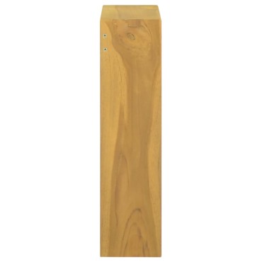 vidaXL Ντουλάπι Καθρέφτη 30x10x40cm από Μασίφ Ξύλο Teak 1 τεμ.