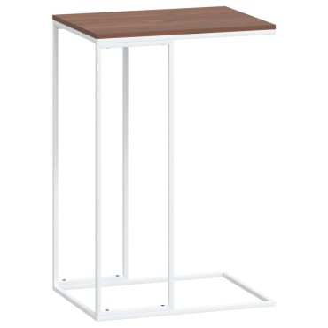 vidaXL Τραπέζι Βοηθητικό Λευκό 40x30x59cm από Επεξεργασμένο Ξύλο 1 τεμ.