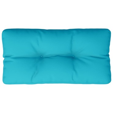 vidaXL Μαξιλάρι Παλέτας Τιρκουάζ 70x40x12cm Υφασμάτινο