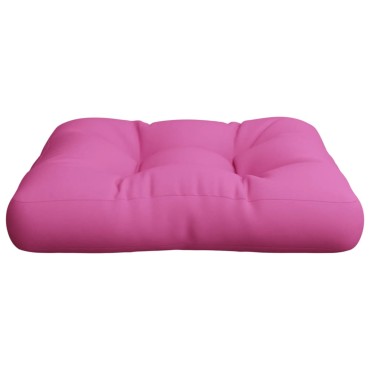 vidaXL Μαξιλάρι Παλέτας Ροζ 58x58x10cm από Ύφασμα Oxford
