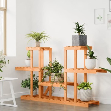 vidaXL Βάση Λουλουδιών 110 x 25 x 73 εκ. από Μασίφ Ξύλο Ελάτης