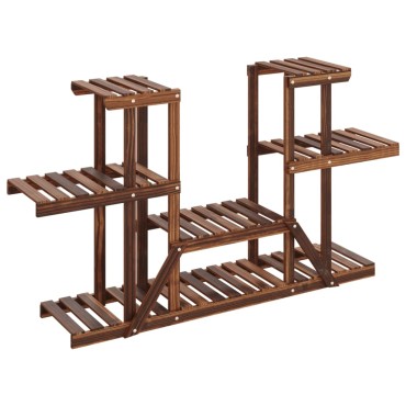 vidaXL Βάση Λουλουδιών 110 x 25 x 73 εκ. από Μασίφ Ξύλο Ελάτης