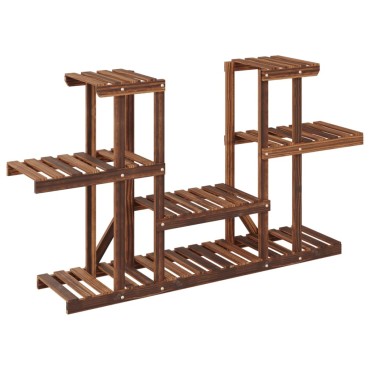 vidaXL Βάση Λουλουδιών 110 x 25 x 73 εκ. από Μασίφ Ξύλο Ελάτης