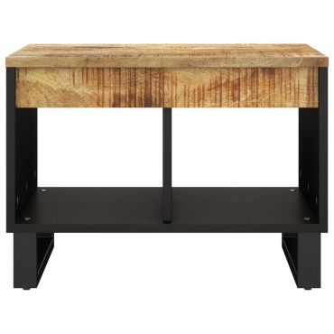 vidaXL Τραπεζάκι Σαλονιού 55x50x40cm από Μασίφ Ξύλο Μάνγκο 1 τεμ.