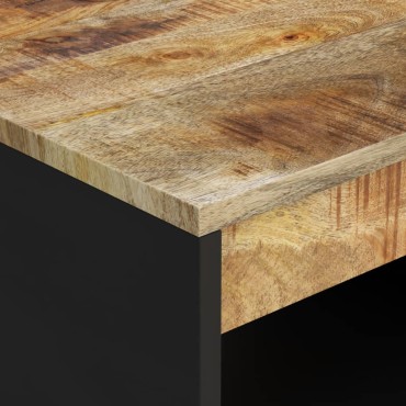 vidaXL Τραπεζάκι Σαλονιού 55x50x40cm από Μασίφ Ξύλο Μάνγκο 1 τεμ.