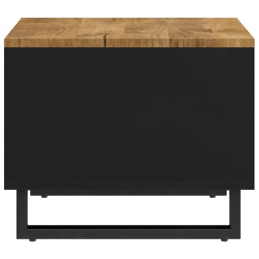vidaXL Τραπεζάκι Σαλονιού 55x50x40cm από Μασίφ Ξύλο Μάνγκο 1 τεμ.