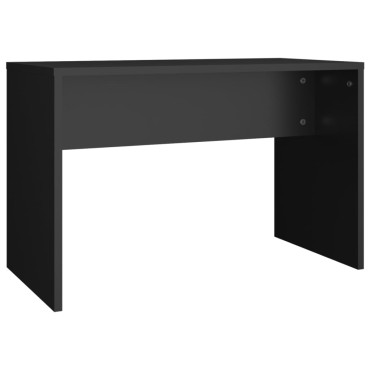 vidaXL Μπουντουάρ Σετ Μαύρο 86,5x35x136cm 1 τεμ.