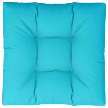 vidaXL Μαξιλάρι Παλέτας Τιρκουάζ 80 x 80 x 12 εκ. Υφασμάτινο