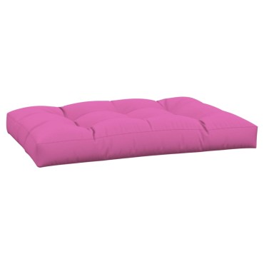 vidaXL Μαξιλάρι Παλέτας Ροζ 120x80x12cm Υφασμάτινο