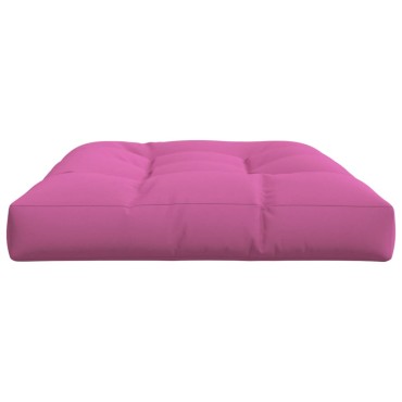 vidaXL Μαξιλάρι Παλέτας Ροζ 120x80x12cm Υφασμάτινο