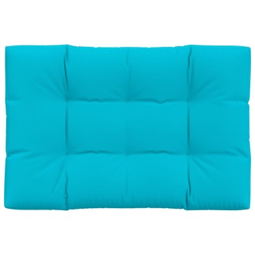vidaXL Μαξιλάρι Παλέτας Τιρκουάζ 120x80x12cm Υφασμάτινο