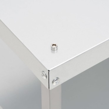 vidaXL Τραπέζι Φούρνου Καπνίσματος 40x28x44,5 εκ. Γαλβανισμένο Ατσάλι