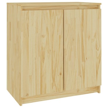 vidaXL Βοηθητικό Ντουλάπι 60x36x65cm από Μασίφ Ξύλο Πεύκου 1 τεμ.