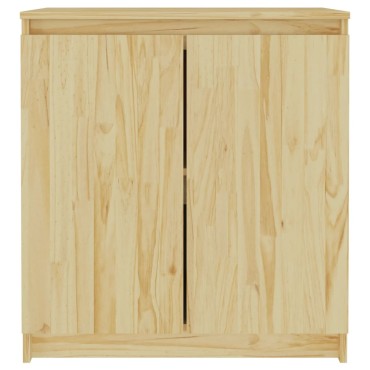 vidaXL Βοηθητικό Ντουλάπι 60x36x65cm από Μασίφ Ξύλο Πεύκου 1 τεμ.