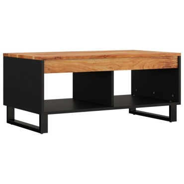 vidaXL Τραπεζάκι Σαλονιού 90x50x40cm από Μασίφ Ξύλο Ακακίας 1 τεμ.