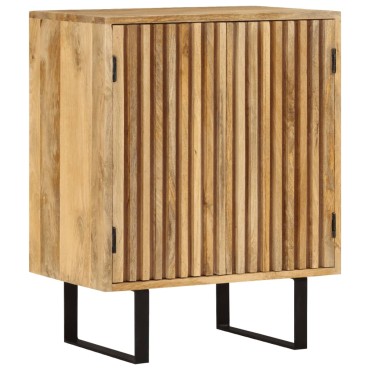 vidaXL Ντουλάπι με 2 Πόρτες 55x35x70cm από Μασίφ Ξύλο Μάνγκο 1 τεμ.