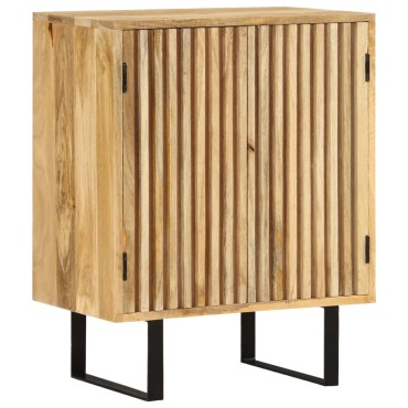 vidaXL Ντουλάπι με 2 Πόρτες 55x35x70cm από Μασίφ Ξύλο Μάνγκο 1 τεμ.