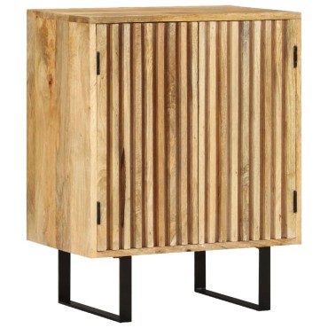 vidaXL Ντουλάπι με 2 Πόρτες 55x35x70cm από Μασίφ Ξύλο Μάνγκο 1 τεμ.