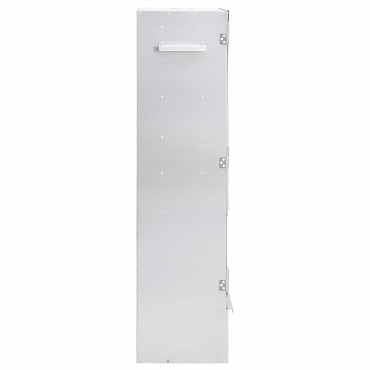 vidaXL Φούρνος Μπάρμπεκιου με Πριονίδι 44,5x29x110 εκ. Γαλβαν. Ατσάλι
