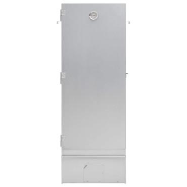 vidaXL Φούρνος Μπάρμπεκιου με Πριονίδι 44,5x29x110 εκ. Γαλβαν. Ατσάλι