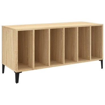vidaXL Έπιπλο Δίσκων Sonoma Δρυς 100x38x48cm από Επεξεργασμένο Ξύλο 1 τεμ.