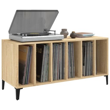 vidaXL Έπιπλο Δίσκων Sonoma Δρυς 100x38x48cm από Επεξεργασμένο Ξύλο 1 τεμ.