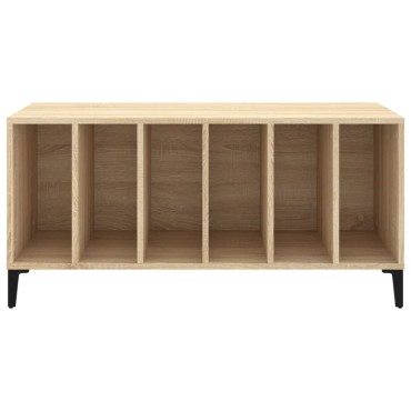 vidaXL Έπιπλο Δίσκων Sonoma Δρυς 100x38x48cm από Επεξεργασμένο Ξύλο 1 τεμ.