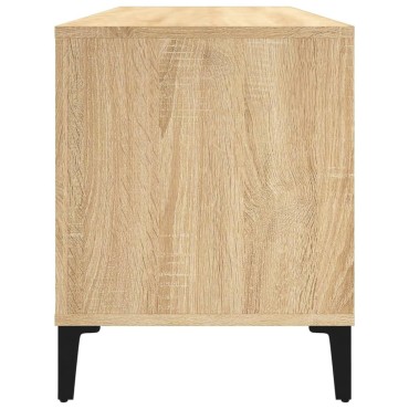 vidaXL Έπιπλο Δίσκων Sonoma Δρυς 100x38x48cm από Επεξεργασμένο Ξύλο 1 τεμ.