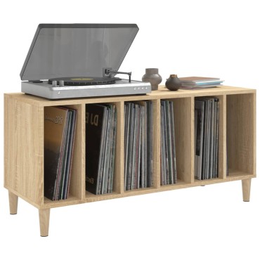 vidaXL Έπιπλο Δίσκων Sonoma Δρυς 100x38x48cm από Επεξεργασμένο Ξύλο 1 τεμ.