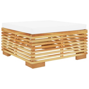vidaXL Σαλόνι Κήπου Σετ 2 τεμ. από Μασίφ Ξύλο Teak 69,5x69,5x31cm  Διθέσιος