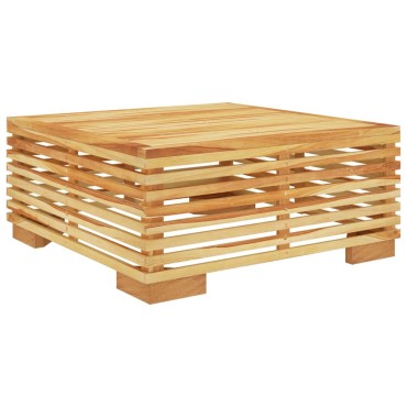 vidaXL Σαλόνι Κήπου Σετ 2 τεμ. από Μασίφ Ξύλο Teak 69,5x69,5x31cm  Διθέσιος