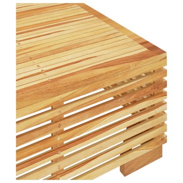 vidaXL Σαλόνι Κήπου Σετ 2 τεμ. από Μασίφ Ξύλο Teak 69,5x69,5x31cm  Διθέσιος