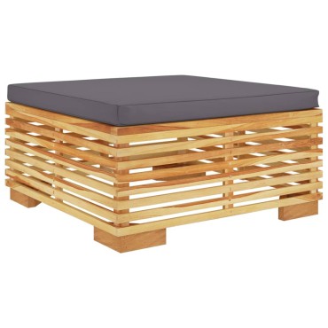 vidaXL Σαλόνι Κήπου Σετ 2 τεμ. από Μασίφ Ξύλο Teak 69,5x69,5x31cm  Διθέσιος