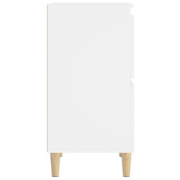 vidaXL Ντουλάπια 2 τεμ. Λευκά 60x35x70cm από Επεξεργασμένο Ξύλο