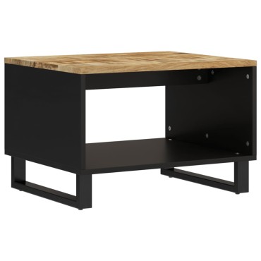 vidaXL Τραπεζάκι Σαλονιού 60x50x40cm από Μασίφ Ξύλο Μάνγκο 1 τεμ.