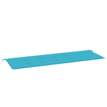 vidaXL Μαξιλάρι Πάγκου Κήπου Τιρκουάζ 150x50x4cm Ύφασμα Oxford