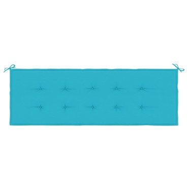 vidaXL Μαξιλάρι Πάγκου Κήπου Τιρκουάζ 150x50x4cm Ύφασμα Oxford