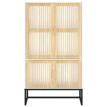 vidaXL Ντουλάπι Λευκό 70x35x125cm από Επεξεργασμένο Ξύλο 1 τεμ.