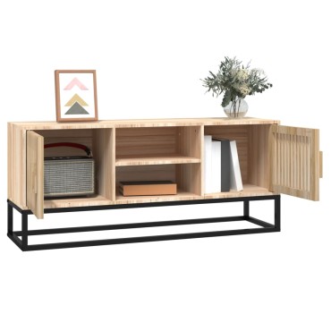 vidaXL Έπιπλο Τηλεόρασης 105x30x45cm Επεξεργασμένο Ξύλο/Σίδερο