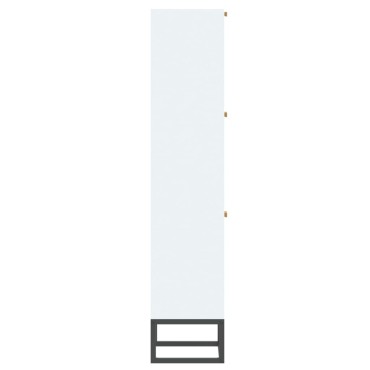 vidaXL Παπουτσοθήκη Λευκή 52x25x120cm από Επεξεργασμένο Ξύλο
