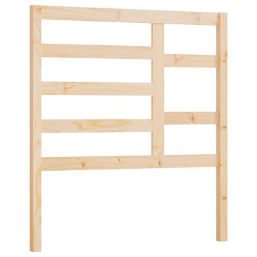 vidaXL Κεφαλάρι Κρεβατιού 106x4x104cm από Μασίφ Ξύλο Πεύκου 1 τεμ.
