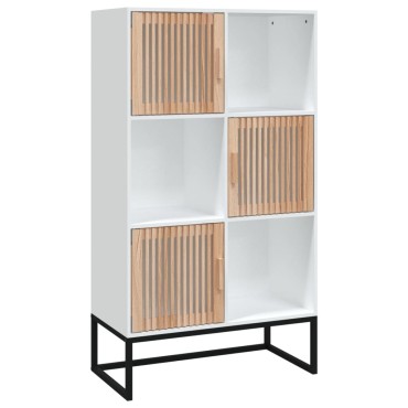 vidaXL Ντουλάπι Λευκό 70x35x125cm από Επεξεργασμένο Ξύλο 1 τεμ.