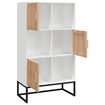 vidaXL Ντουλάπι Λευκό 70x35x125cm από Επεξεργασμένο Ξύλο 1 τεμ.