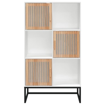 vidaXL Ντουλάπι Λευκό 70x35x125cm από Επεξεργασμένο Ξύλο 1 τεμ.